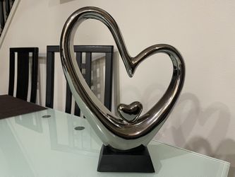 Metal Heart House Decoration 