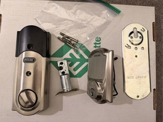 SCHLAGE  BE479AA Smart Deadbolt - Satin Nickel - Homekit Compatible