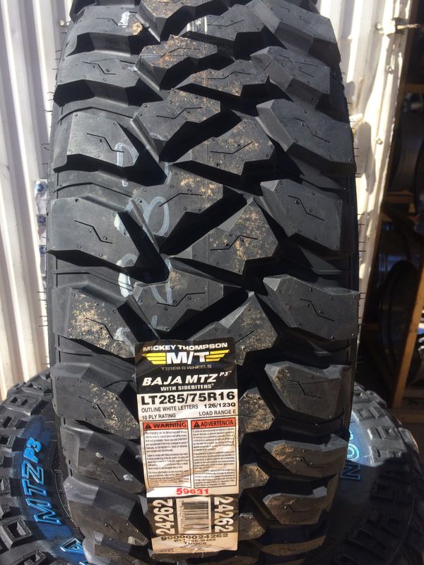 Lt 285 75r16 Mickey Thompson Baja Mtz P3 For Sale In Mount Holly Nc Offerup