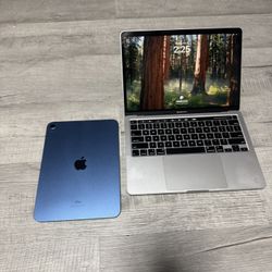 Mac book 2020 & Ipad 10th gen blue 