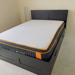 Queen Bed Frame with Headboard