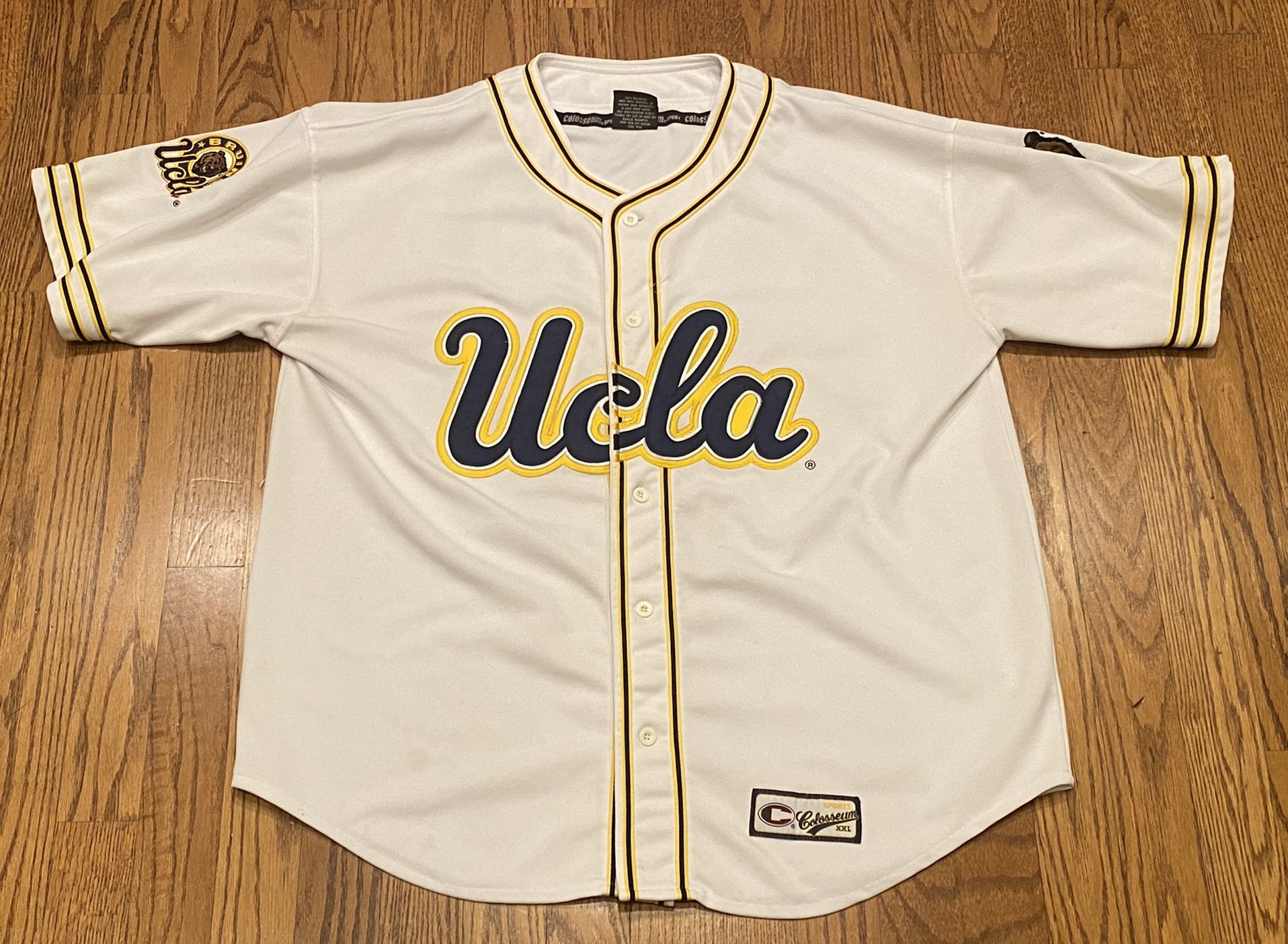 UCLA Bruins Baseball Jersey Men's NCCA College Colosseum Sports Size XXL 2XL