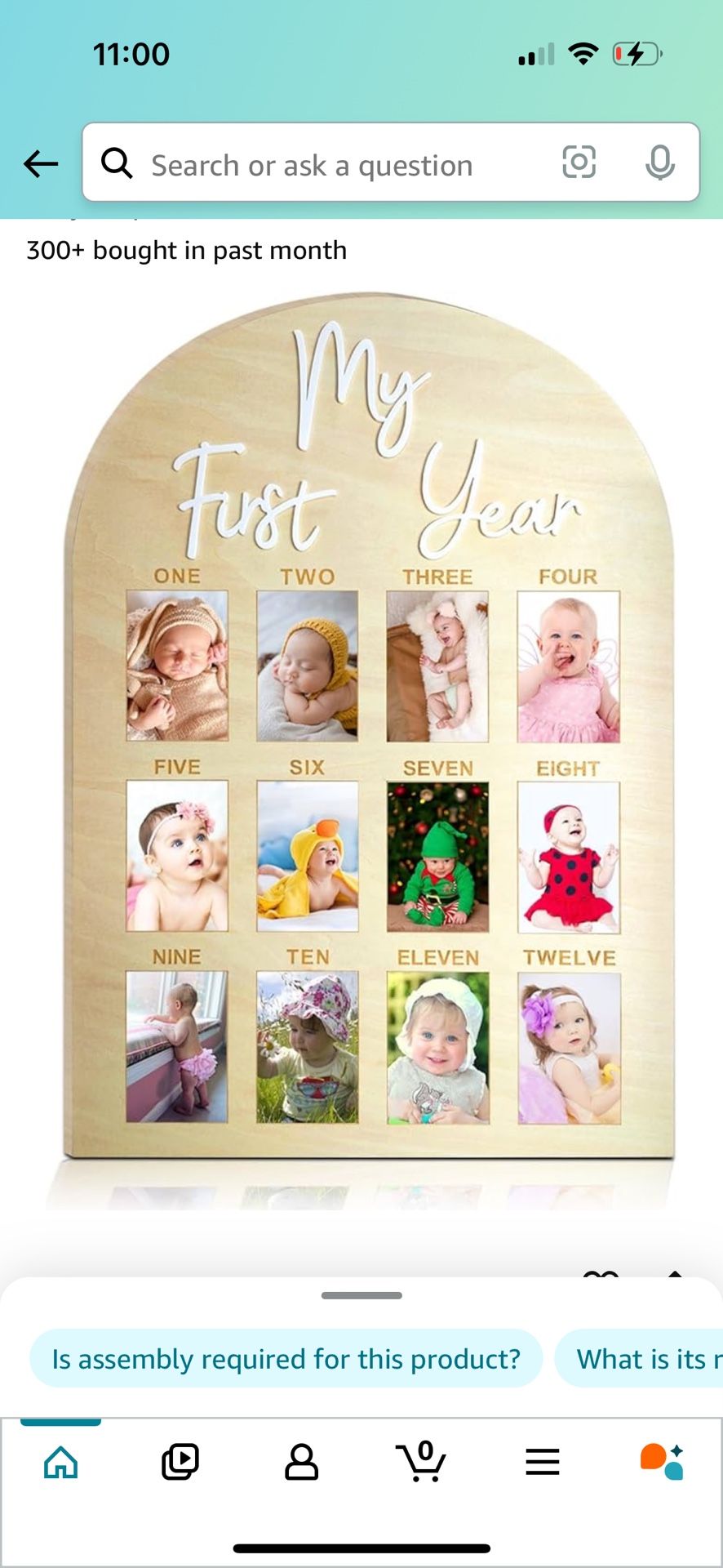 My First year Picture Board