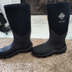 Muck Arctic sport mens 12 women 13 black hunting fishing work boots cold outdoors