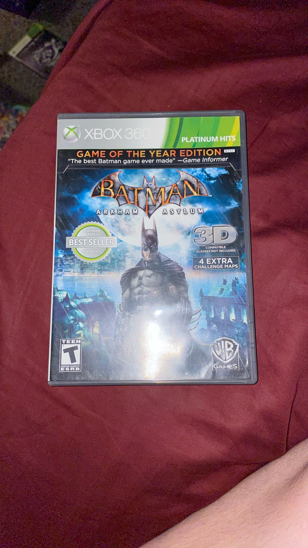 Batman Xbox 360 Game