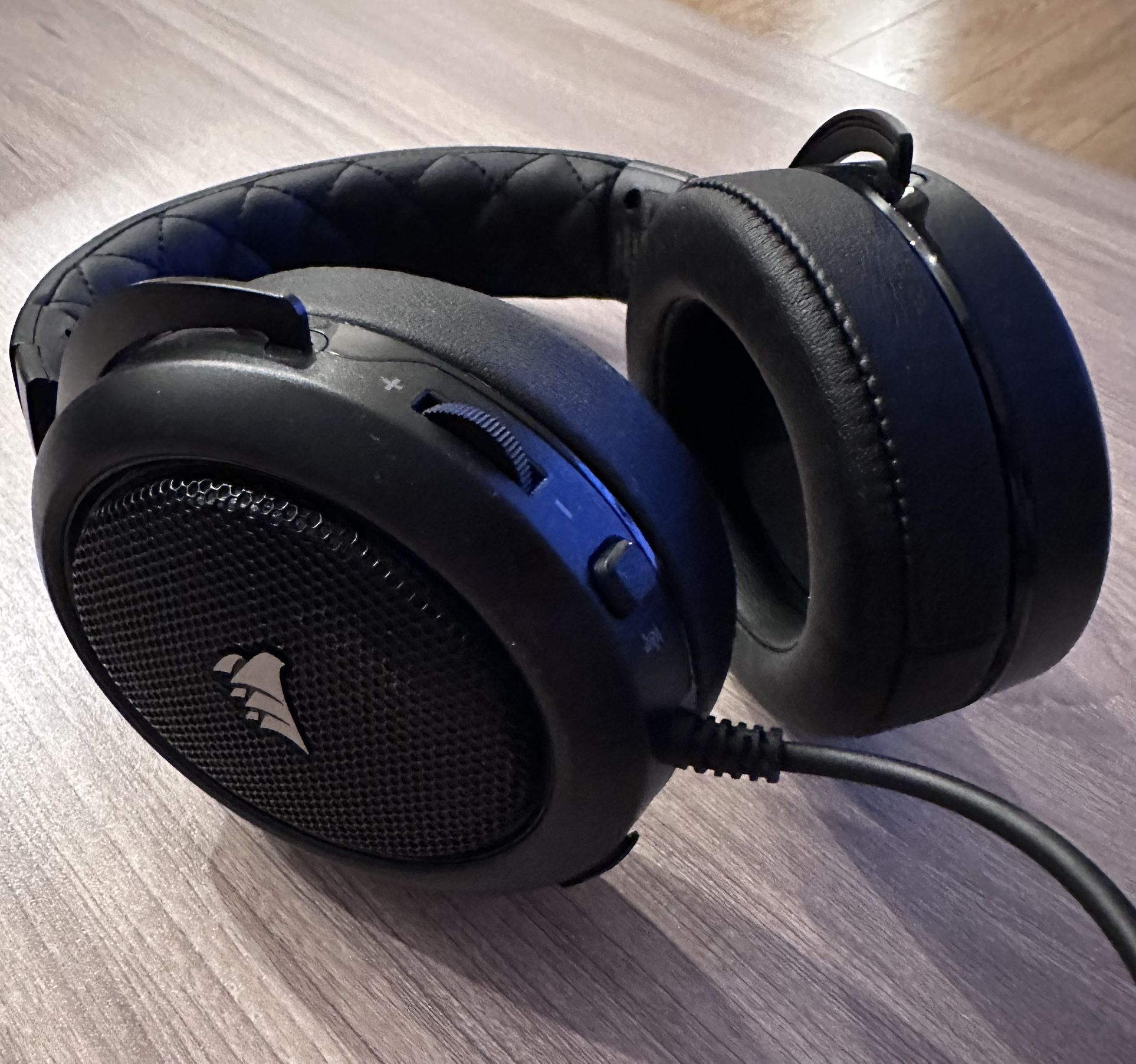 Corsair HS50 Pro Black Stereo Gaming Headset *Headset Only* No Mic*
