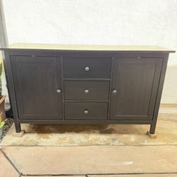Black Brown  TV Stand 
