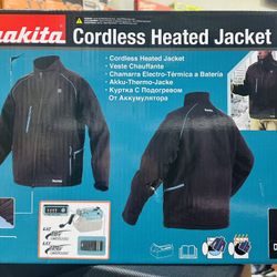 Makita 18V LXT Lithium-Ion Cordless Heated Jacket Jacket Only (Black L)