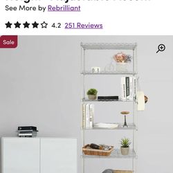 Shelving Units Stainless Steel Petite Size 