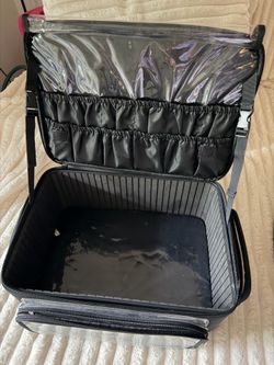 Oversized makeup vanity bag