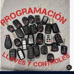 Llaves Y Controles Keys Chevy Gmc Cadillac Toyota Honda Dodge Jeep Chrysler Ford Lincoln Nissan Infiniti 