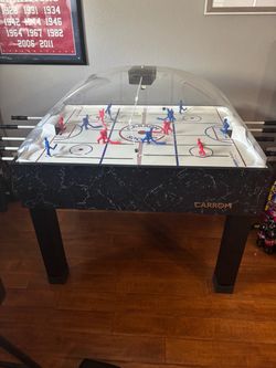 Carrom Bubble Hockey Table