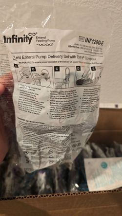 Infinity Enteral Feeding Pump Bags 1200ml