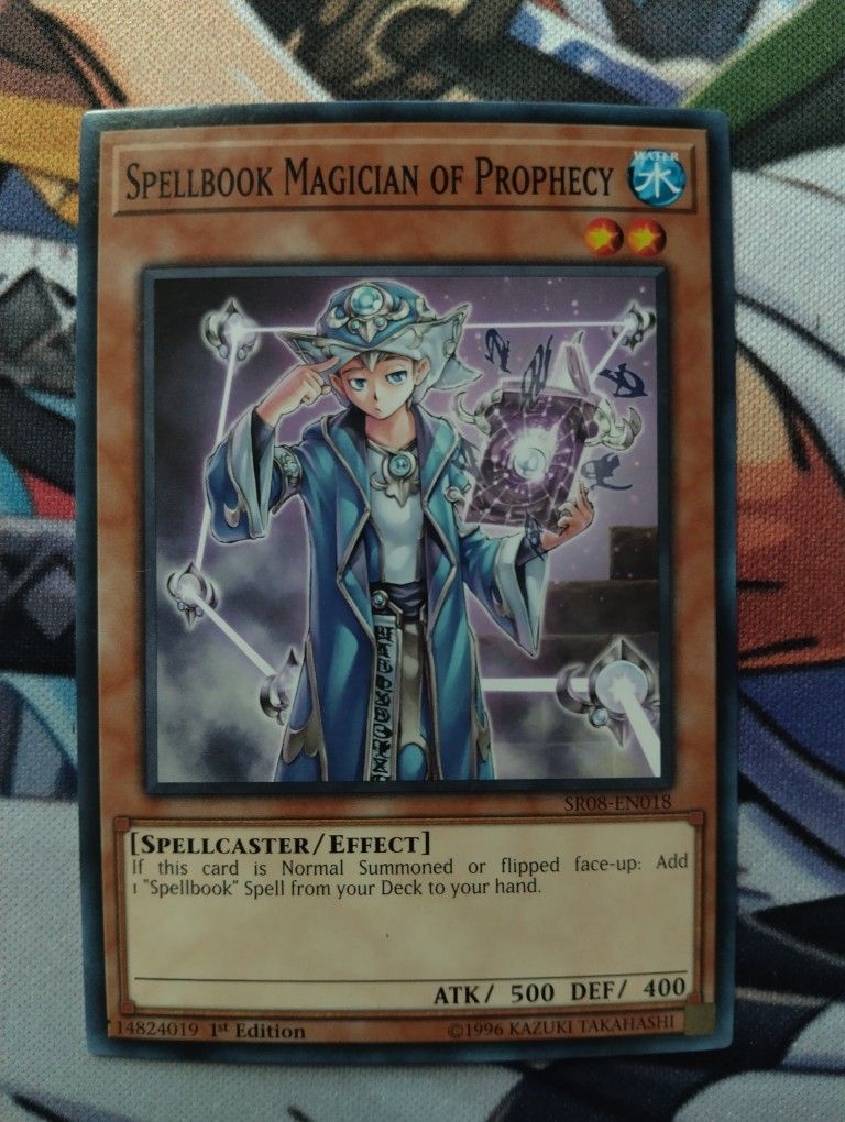 Yu-Gi-Oh Cards Spellbook Magician Of Prophecy (Read Description)