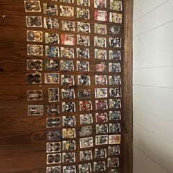 17 Basketball Cards And 73 Football Cards