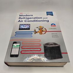 Refrigeration & Air Conditioning Technology 9th Edition HVAC School Textbook