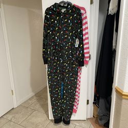 Tipsy Elves Men’s Jumpsuit Onesie Fleece Pajamas Pjs