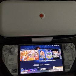 Valve Steam Deck Oled White Limited Editions 1TB with Dbrand Premium Case