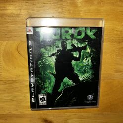 Turok Dinosaur Game For The PlayStation 3 (PS3) 
