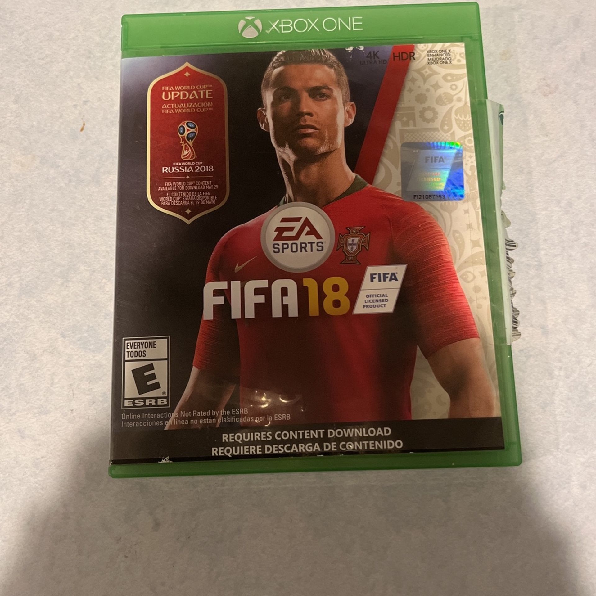 FIFA 18 for Sale in Fontana, CA - OfferUp