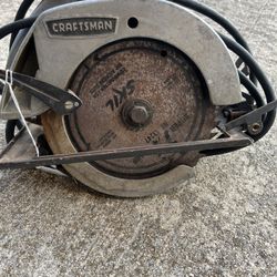 Circular Saw 6-1/2 Craftsman