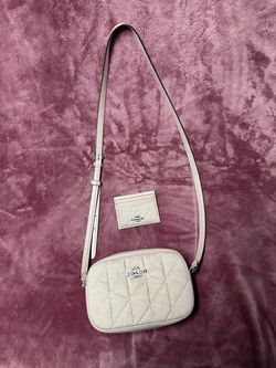 Coach purse and matching wallet