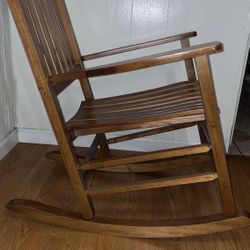 Wooden Rocking Chair