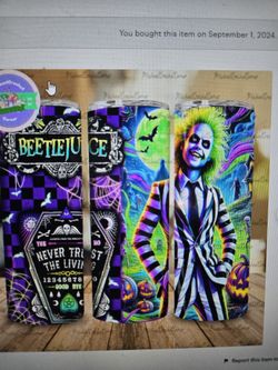 Beetle Juice Tumbler