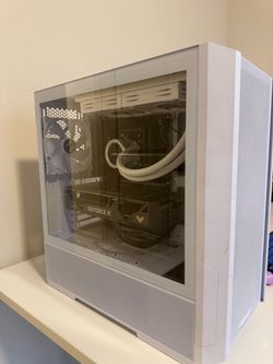 🔥 HIGH-END WHITE GAMING PC – RTX 4070 Ti