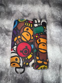 Bape, baby Milo trifold wallet