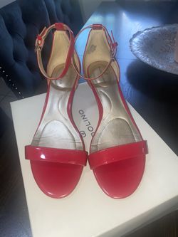 Red Bandolino Heels