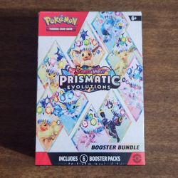Pokemon Cards Scarlet and Violet Prismatic Evolutions Booster Bundle