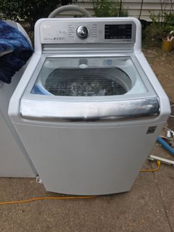 Lg washer 5.5 cu  30 day warranty