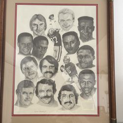 Rare 1990 49er Drawing 