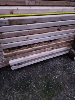 8 Wood Lumber 2x4 12.5ft Or 153"