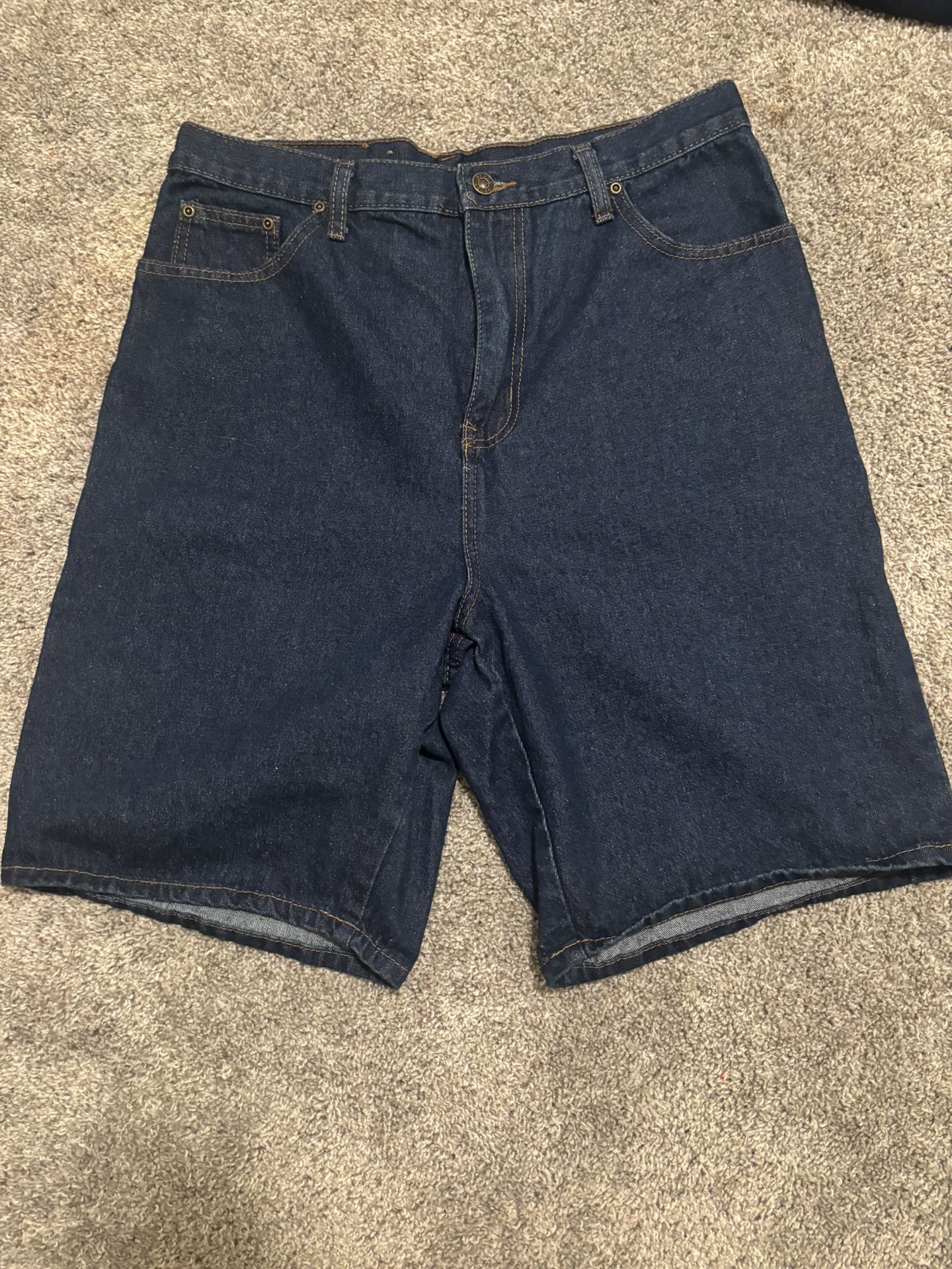 Cargo Jean Shorts