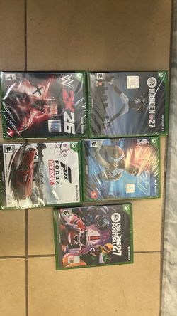 NBA 2k27, Madden 27, college football 27, forza 6, ww 2k26 wrestling