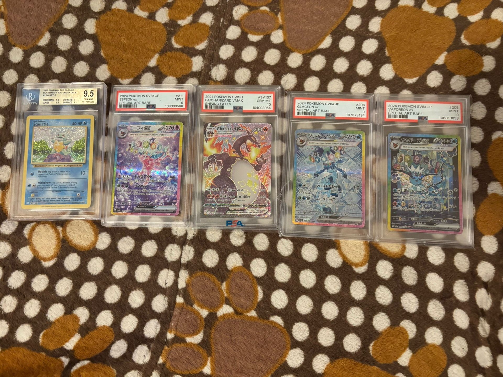 Graded Pokémon Card Lot