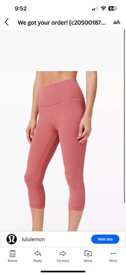 Lululemon Legging Dusty Pink 