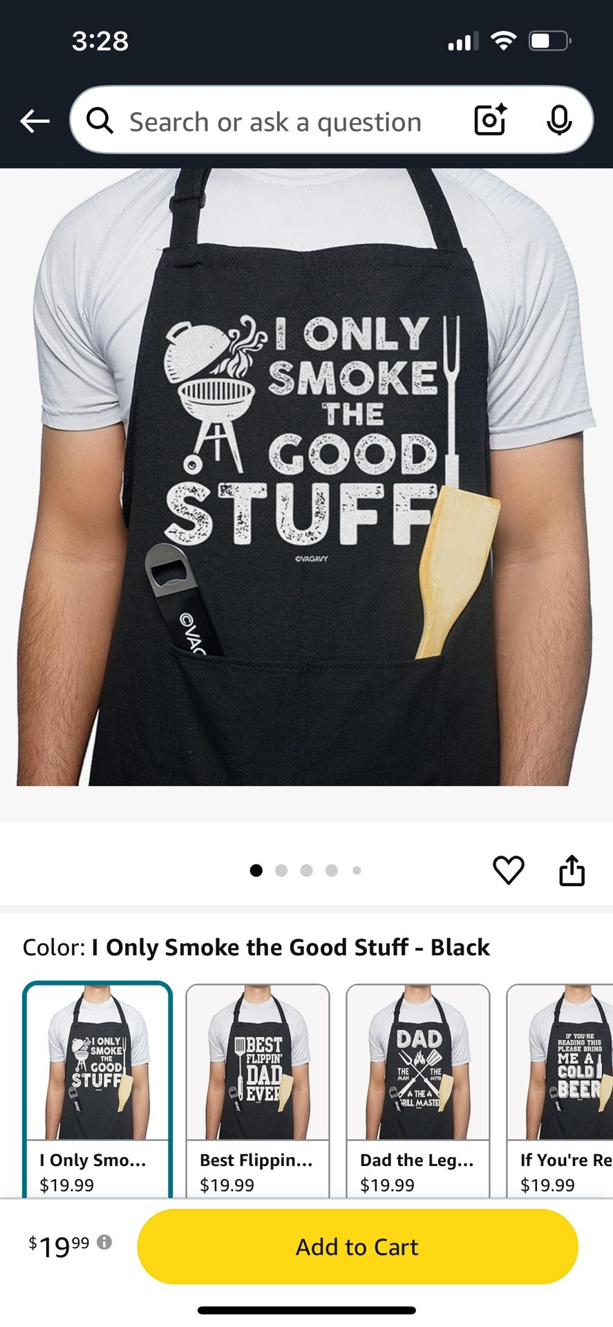 Father’s Day Gift BBQ Apron NEW