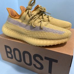 Size 8.5 - Adidas Yeezy Boost 350 V2 Marsh