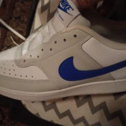 Blue And White Nike Air Force 