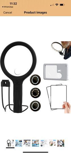 Magnifying Glass With Light