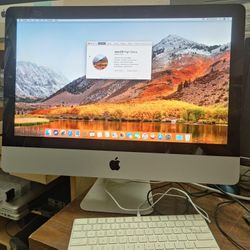 iMac 21.5 2009 Intel Core 2 Duo 3.06Ghz, 8gb Ram, 500gb HDD, MacOS High Sierra, Microsoft Office Pack. Comes with keyboard and mouse.