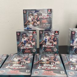 Topps Chrome 2025 NFL Trading Cards 