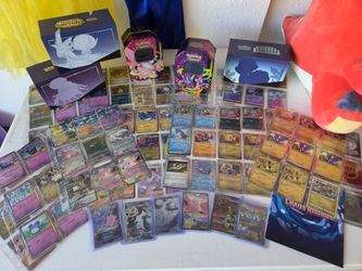 Pokémon card collection full of Art Rares, Full arts and 30th Anniversary with some SIR's
40+ Full arts, Art Rares. Special Illustration Rares, EX,