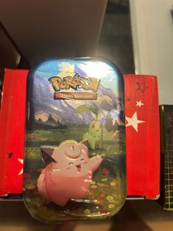 Pokemon tin unopened