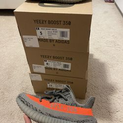 Adidas Yeezy Boost 350 V2 Beluga Reflective Size 5(Sold),8.5(Sold), And 12