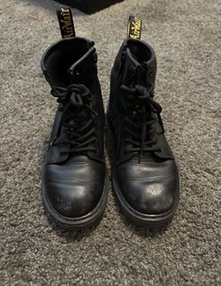Size 3 Doc marten boots 