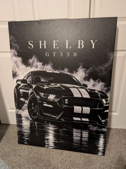 Canvas Photo of Shelby GT350